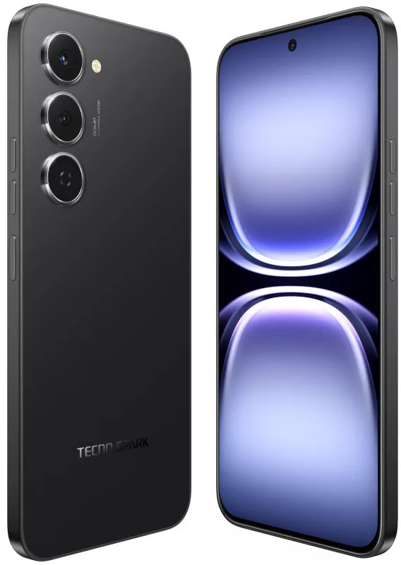 Смартфон Tecno SPARK 40 Pro 8/256 ГБ, Чернильный черный, Dual nano-SIM детальное изображение - 4