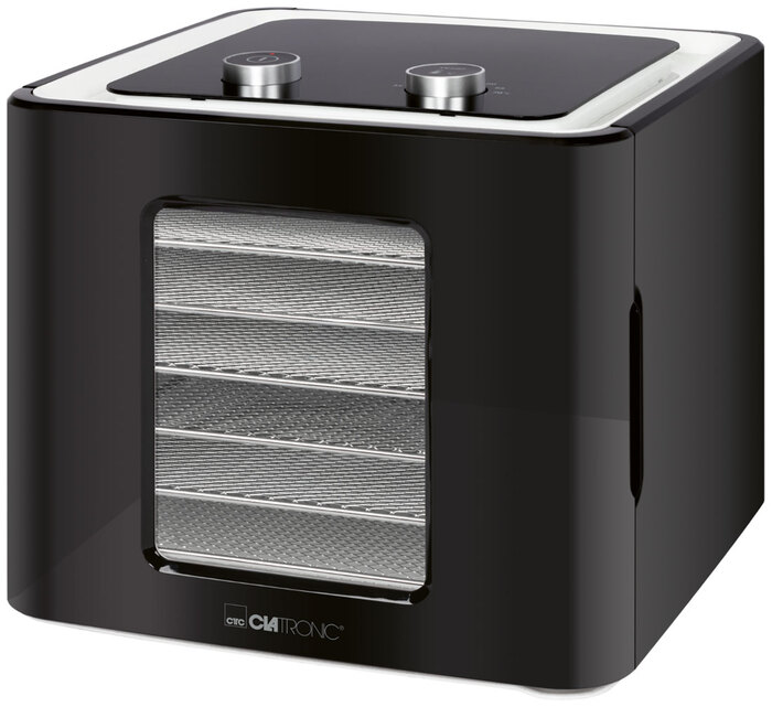 Сушилка для овощей и фруктов Clatronic DR 3773, 450 Вт, Черный №1