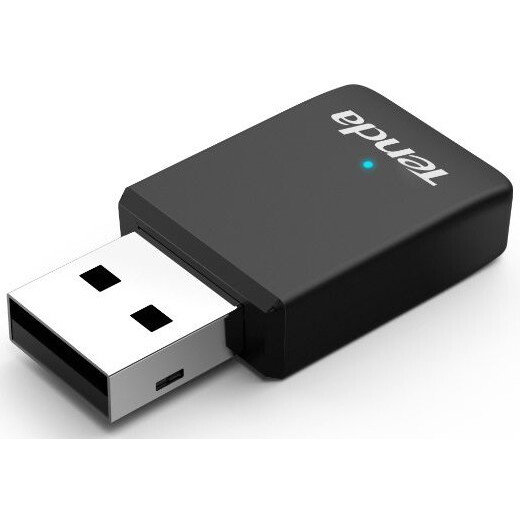 Wi-Fi адаптер Tenda U9, Wi-Fi 5, Черный детальное изображение - 1