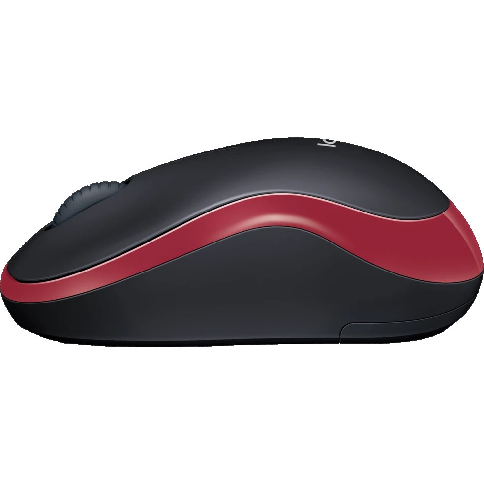 Мышь Logitech M185  (910-002240910-002237910-002633), Красный, Черный детальное изображение - 4
