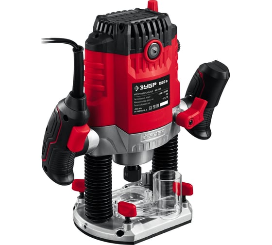 Фрезер ЗУБР ФМ, 1900 Вт, Красный детальное изображение - 7