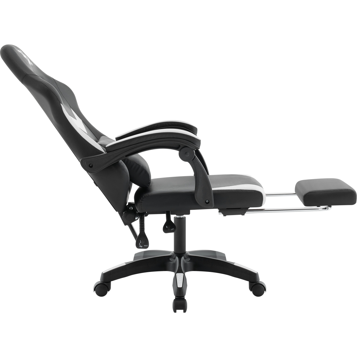 Игровое кресло Defender Runa PRO, Черный/Белый детальное изображение - 7