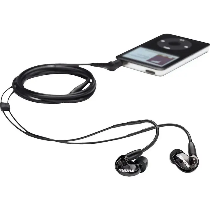Проводные наушники Shure SE215, Черный №3