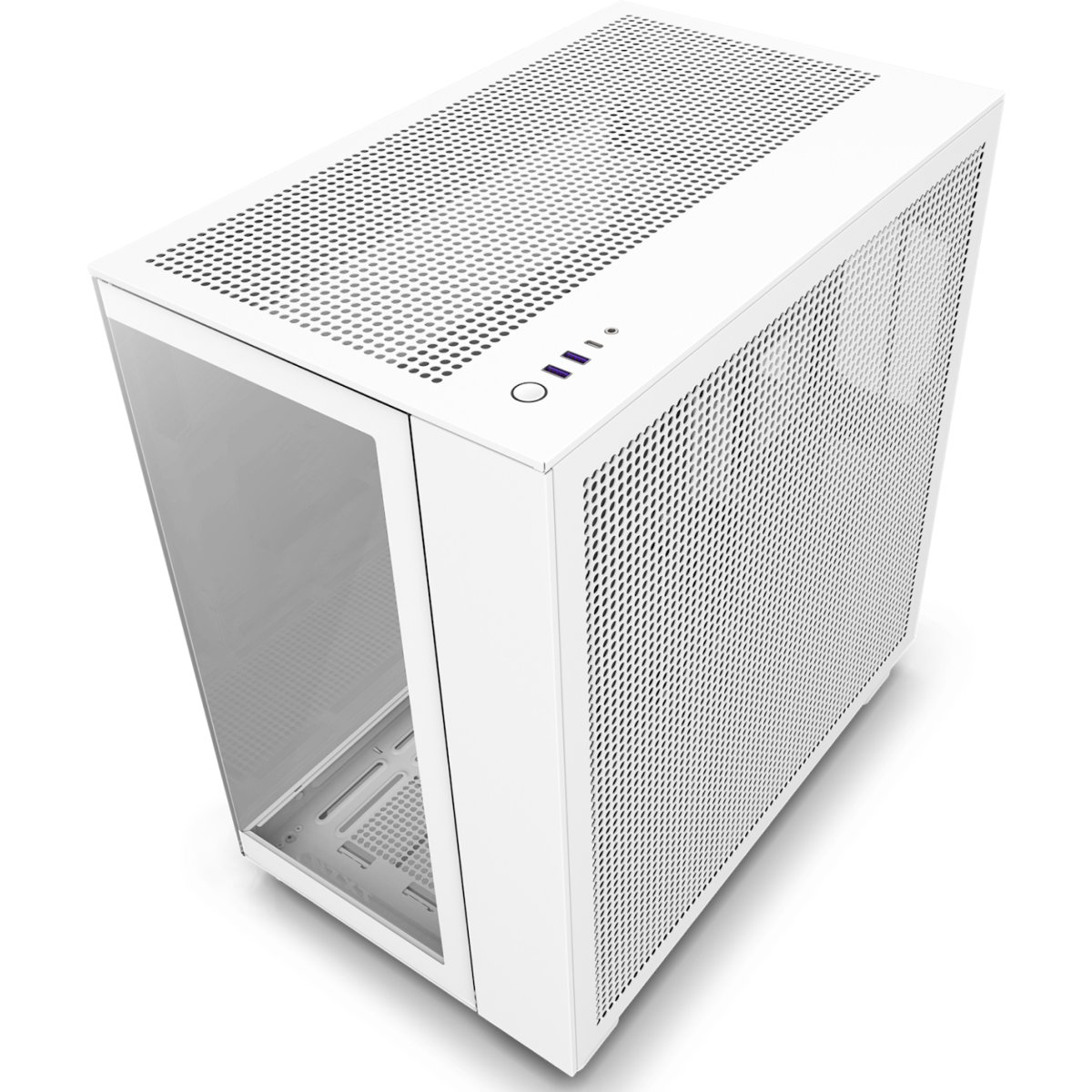 Корпус NZXT H9 Flow, Белый детальное изображение - 3