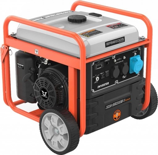 Генератор бензиновый ZONGSHEN BPB 9000 E 1T90DFB91, 6.5 кВт, Оранжевый детальное изображение - 1