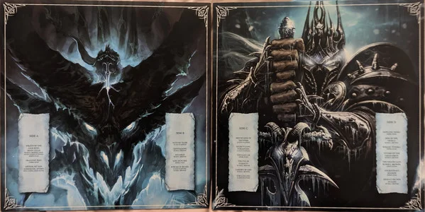 Виниловая пластинка OST – Russell Brower, Derek Duke, Glenn Stafford, Jason Hayes, Neal Acree – World Of Warcraft (Wrath Of The Lich King – Blue 2LP детальное изображение - 2