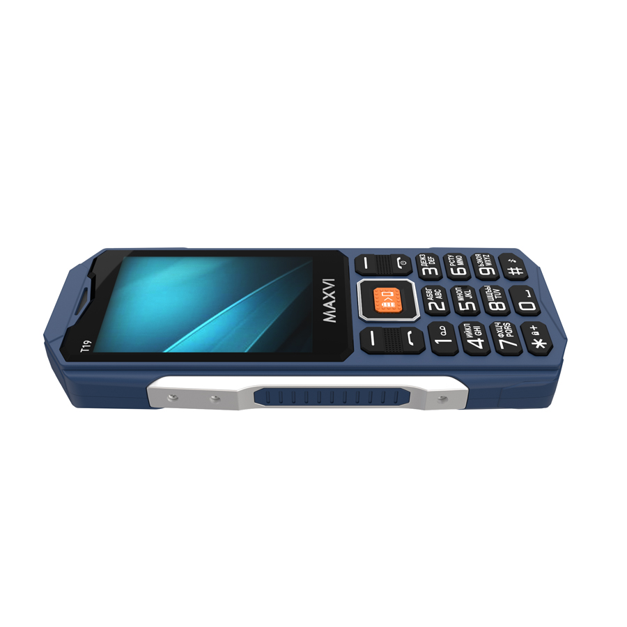 Мобильный телефон MAXVI T19, 32 Мб, Синий, Dual mini-SIM детальное изображение - 7