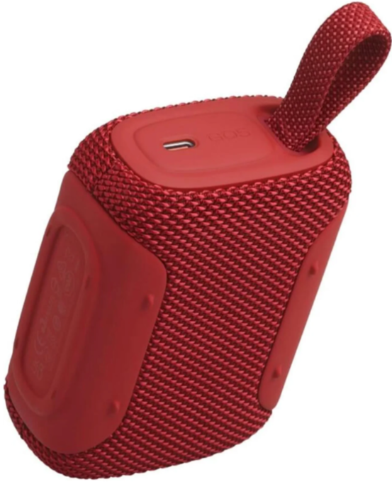 Портативная колонка JBL Go 5, Красный детальное изображение - 5