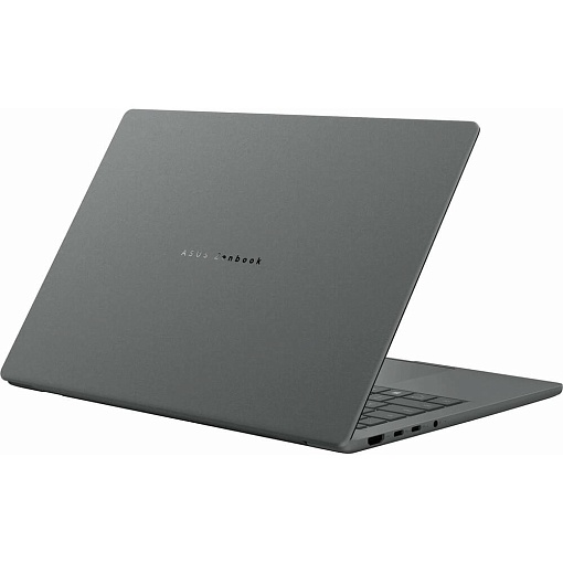 Ноутбук Asus Zenbook 14 UX3407QA-QD267W, Qualcomm Snapdragon X X1-26-100, RAM 16 ГБ, Серый, SSD 512 ГБ, Qualcomm Adreno, Windows 11 Home детальное изображение - 2