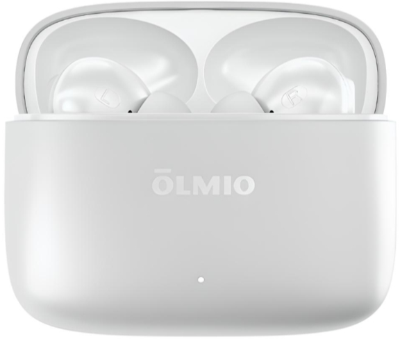 Беспроводные наушники Olmio TWE-015, Белый детальное изображение - 1