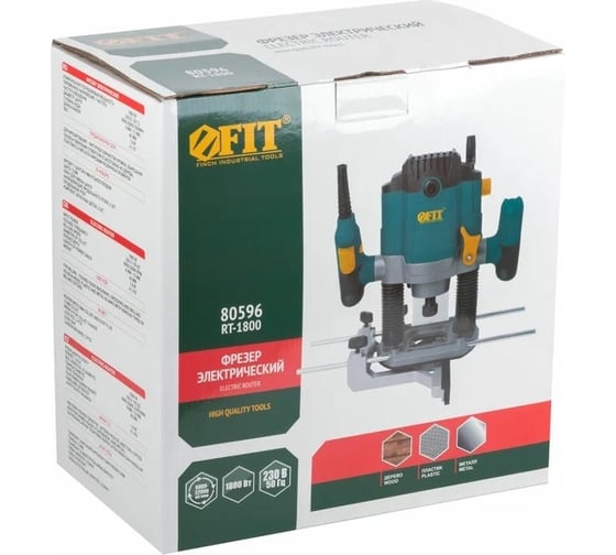 Фрезер FIT, 1800 Вт, Зеленый детальное изображение - 2