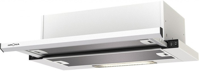 Вытяжка Krona KAMILLA slim 600 inox/inox, Нержавеющая сталь (1 мотор) №1