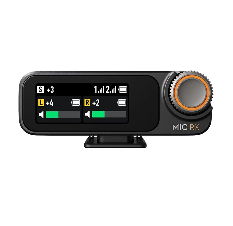 Радиосистема DJI Mic 2 (RX + 2TX), Черный детальное изображение - 6