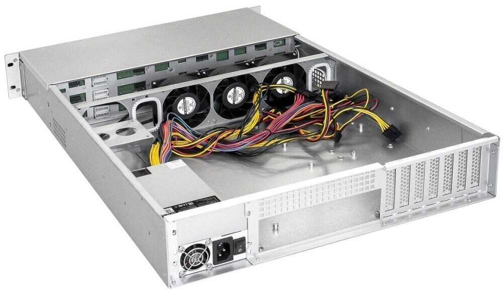 Серверный корпус ExeGate Pro 2U660-HS12/1U-800ADS, 800 Вт, Черный детальное изображение - 4