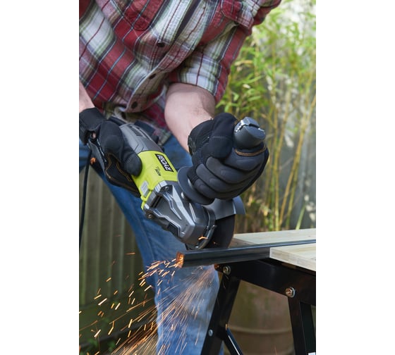 Угловая шлифмашина Ryobi RAG800-125S 5133002493, 125 мм, 12000 об/мин, 800 Вт детальное изображение - 4