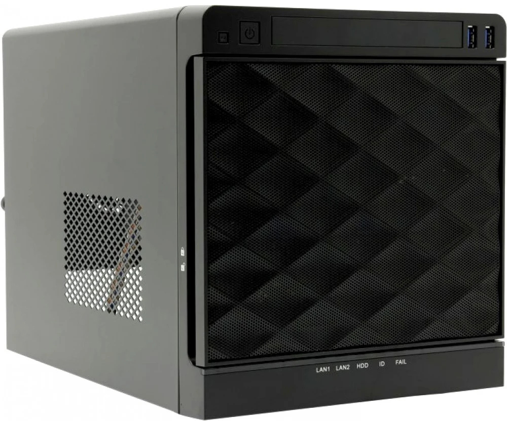 Серверный корпус InWin IW-MS04-1, 265 Вт, Черный детальное изображение - 1