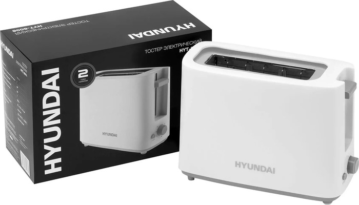 Тостер Hyundai HYT-8006, Белый №9