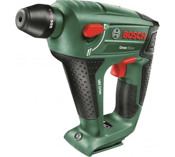 Аккумуляторный перфоратор Bosch Uneo Maxx (без АКБ и ЗУ), 0.6 Дж, 5000 уд/мин детальное изображение - 1