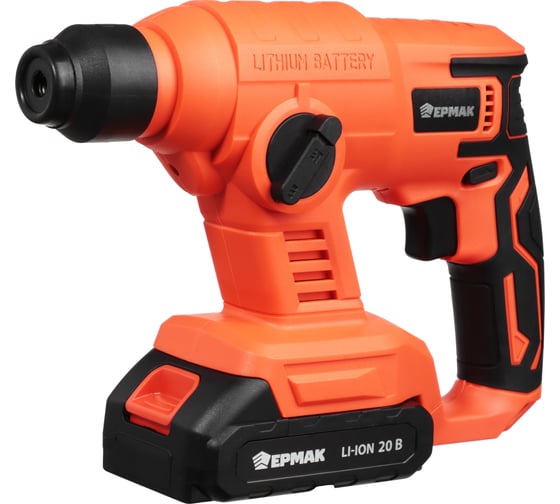 Перфоратор аккумуляторный ЕРМАК 20В 2АЧ 691-059, 1,5 Дж, 0-3000 уд/мин детальное изображение - 1