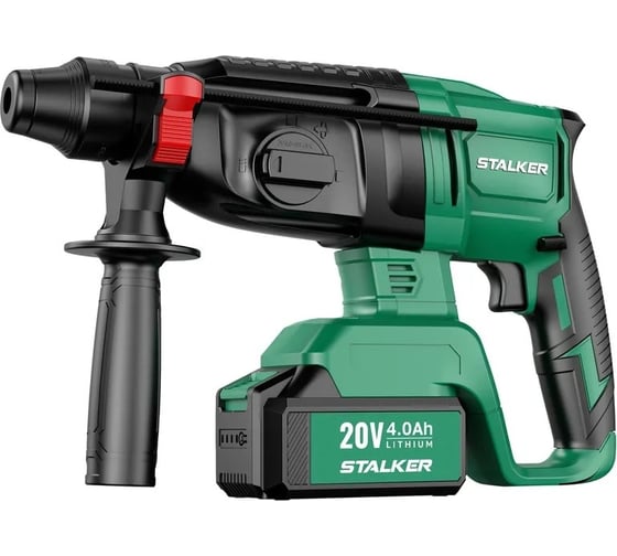 Аккумуляторный перфоратор ALTECO STALKER RH20 Li BL 69830, 2.5 Дж, 4500 уд/мин детальное изображение - 1