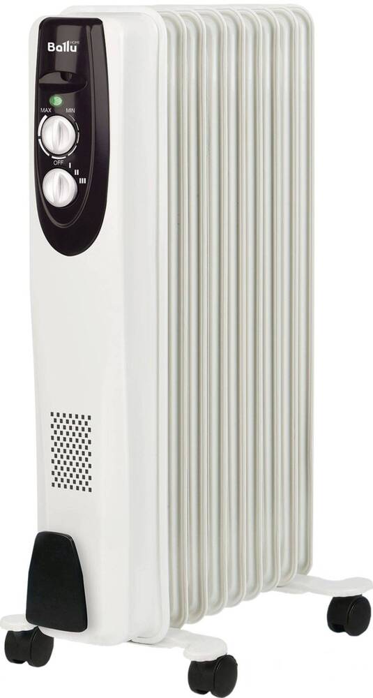 Масляный радиатор Ballu Classic BOH CL-09WRN, Белый №1