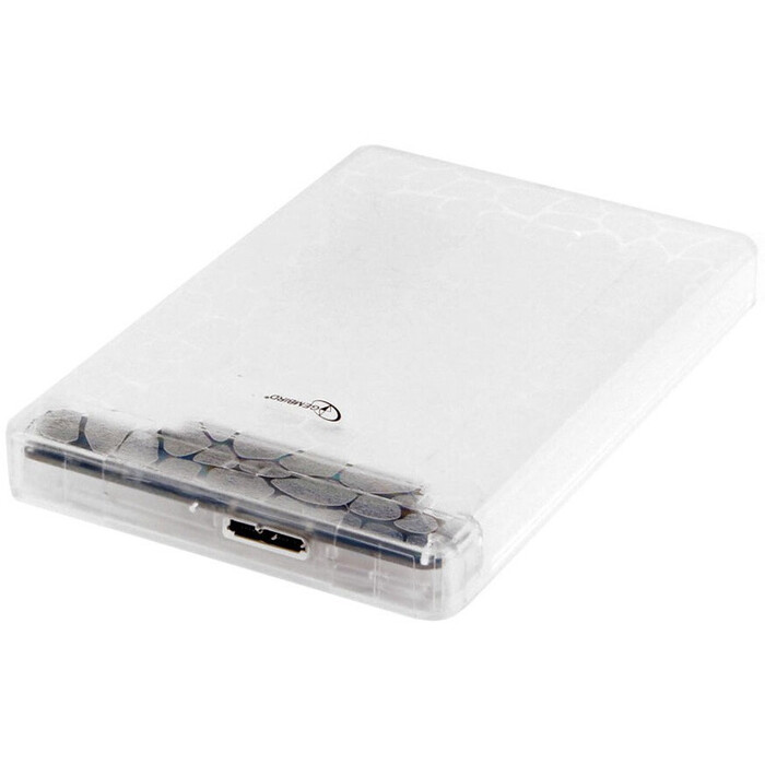Внешний корпус для HDD Gembird EE2-U3S-32P, Прозрачный  №1