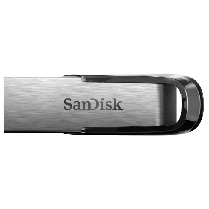 USB Flash накопитель SanDisk Ultra Flair (SDCZ73-128G-G46) 128 ГБ, черный детальное изображение - 2