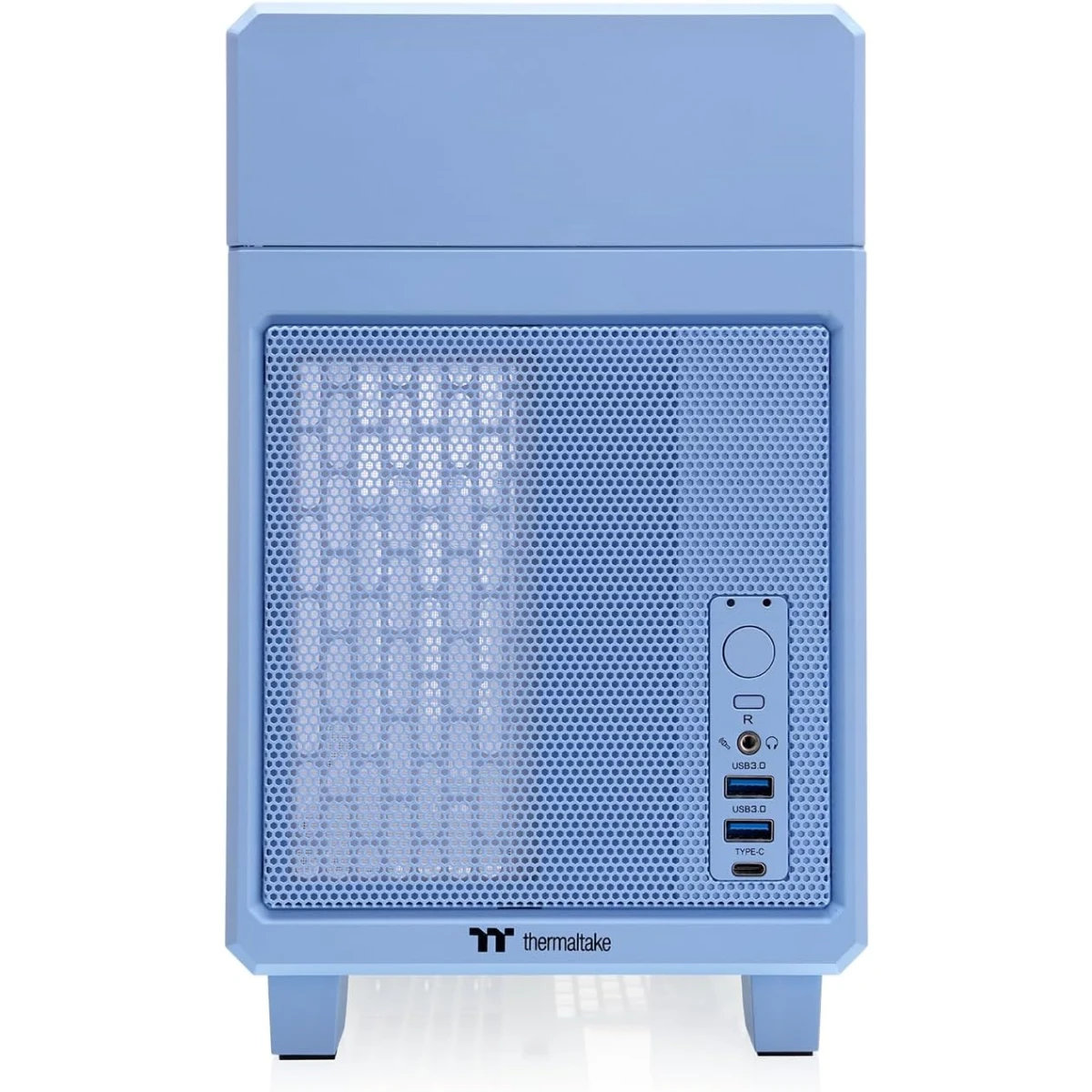 Корпус Thermaltake TR100 Hydrangea Blue (CA-11A-00SFNN-00), Голубой детальное изображение - 2
