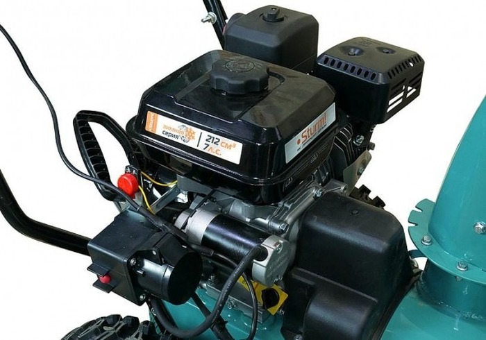 Снегоуборщик бензиновый Sturm STG7661ELR электро старт, фара, 7 л.с., 5150 Вт, Голубой/Черный №12