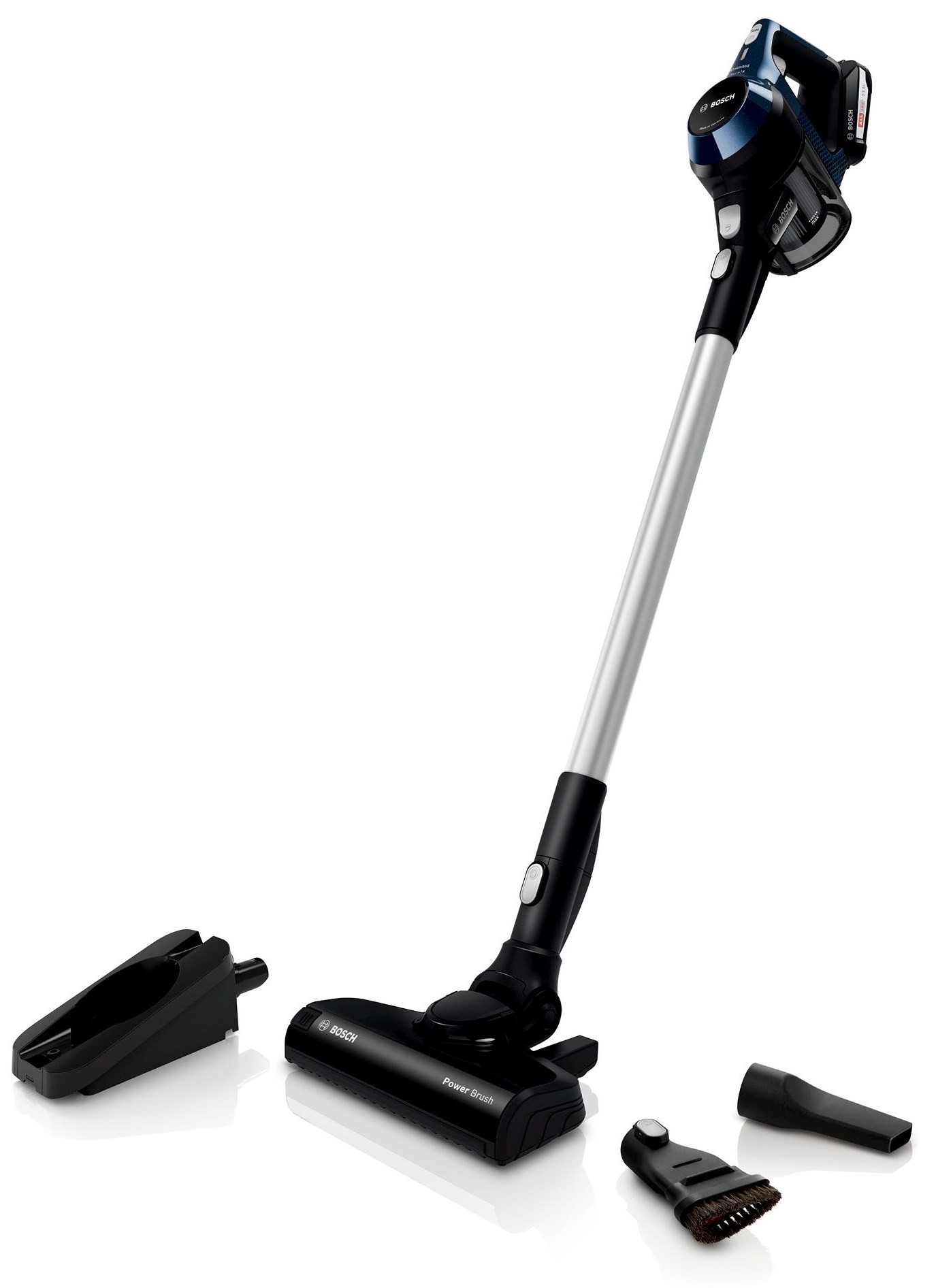 Пылесос вертикальный Bosch Unlimited BCS 611P4A, Синий детальное изображение - 2