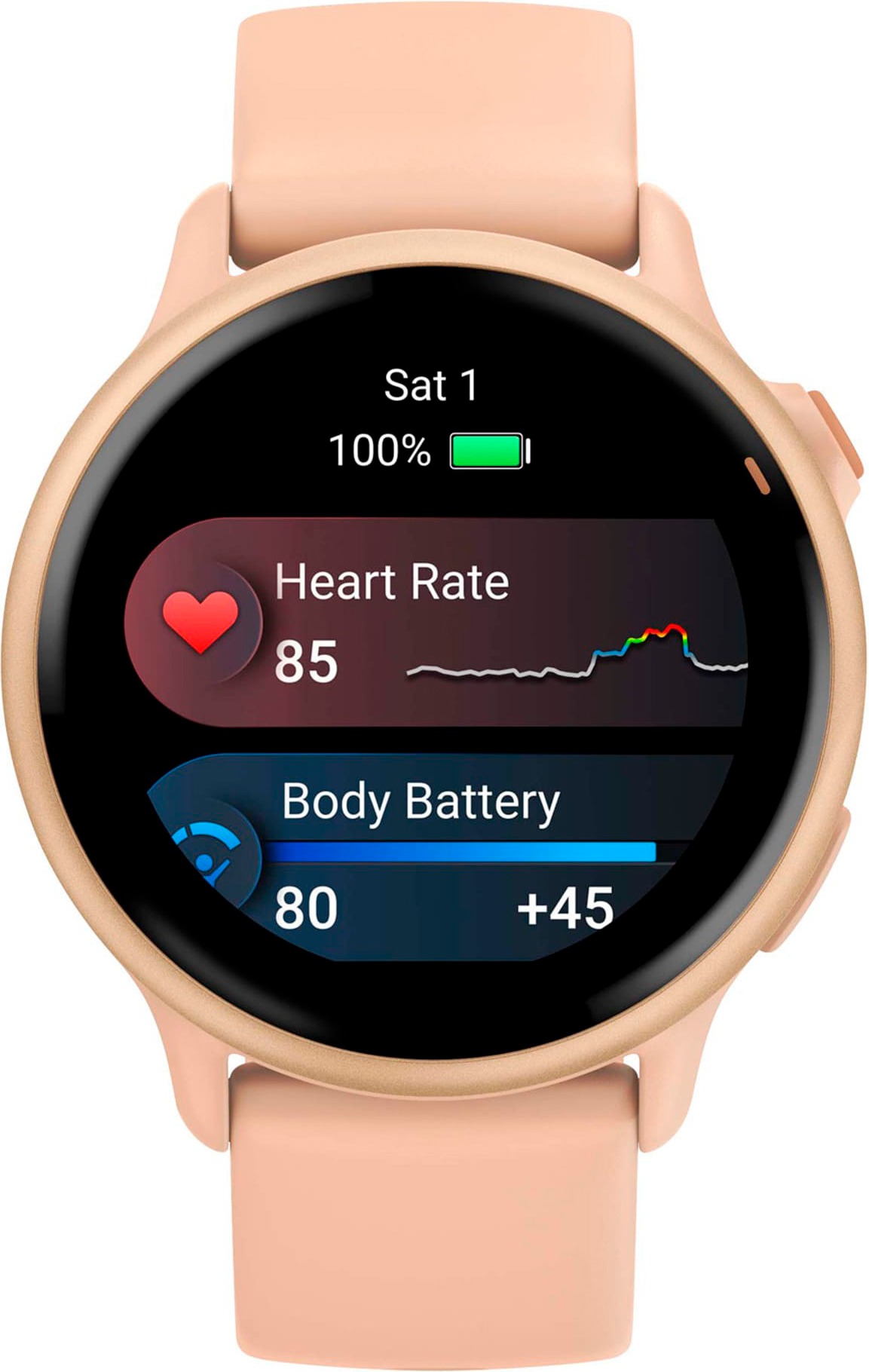 Умные часы Garmin Vivoactive 6 42 мм, Розовый детальное изображение - 7