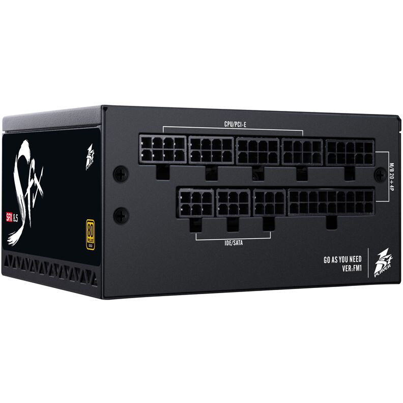 Блок питания 1stPlayer SFX PS-850SFX, 850 Вт, Черный детальное изображение - 2