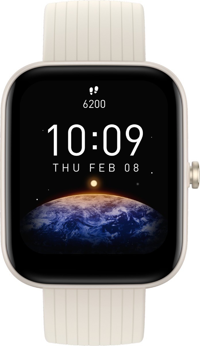Смарт-часы Amazfit Bip 3 Pro, Бежевый детальное изображение - 2