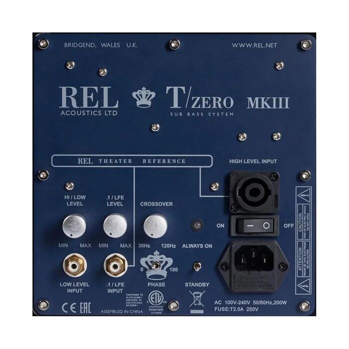 Сабвуферы REL Tzero MK III, Черный №3