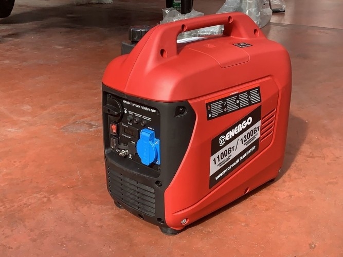 Генератор бензиновый ENERGO E1400IS 000034180, 1.1 кВт, Красный детальное изображение - 3