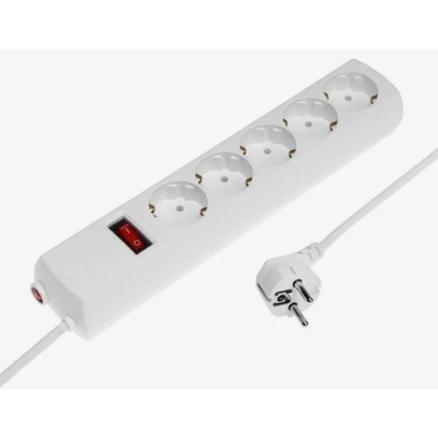 Сетевой фильтр Юнивольт 00-00000387, 3 м, Белый детальное изображение - 1