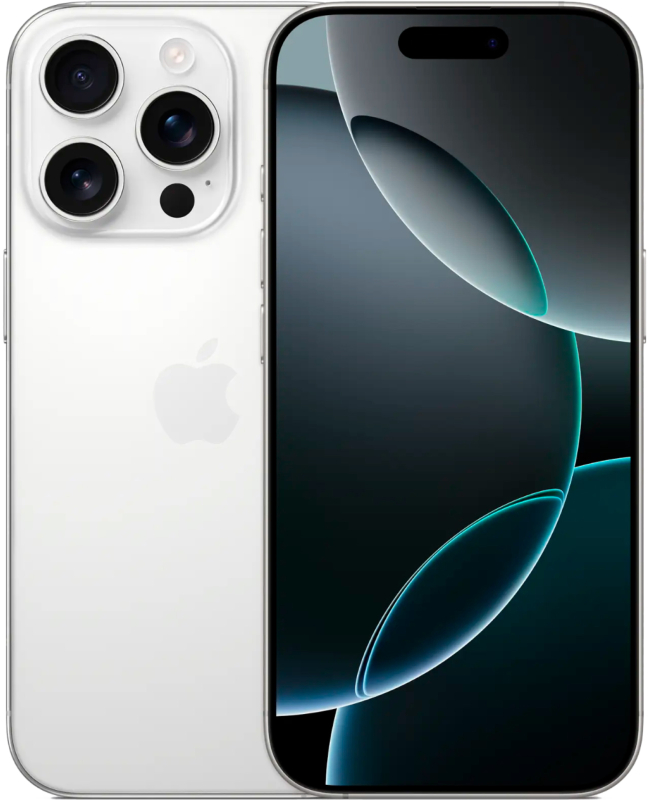 Смартфон Apple iPhone 16 Pro 256 Гб, Белый титан, Dual eSIM детальное изображение - 1