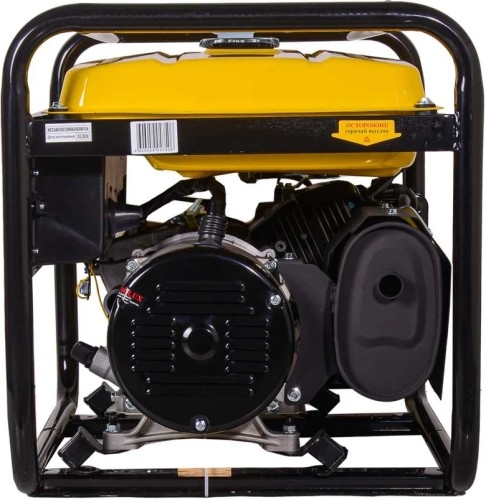 Генератор бензиновый EUROLUX G9500A 64/1/81, 7.5 кВт, Желтый детальное изображение - 8
