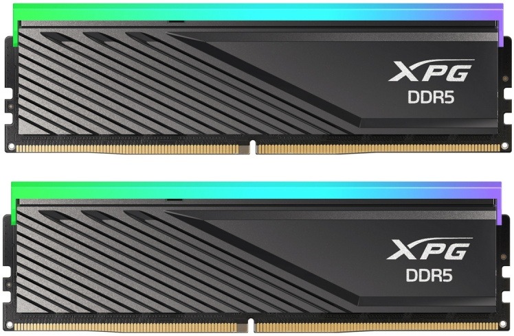 Оперативная память ADATA XPG Lancer Blade Black RGB DDR5 6400MHz, AX5U6400C3216G-DTLABRBK, 2x16 Гб KIT, 32 Гб детальное изображение - 1