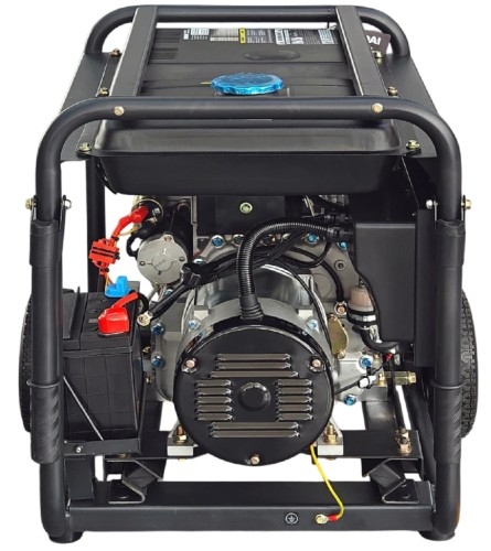 Генератор дизельный с воздушным охлаждением HYUNDAI DHY 10000LE, открытый, 8 кВт, Черный детальное изображение - 6