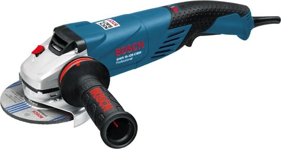 Угловая шлифмашина Bosch GWS 15-125 CIEH 0.601.830.322, 125 мм, 2800-11000 об/мин, 1500 Вт детальное изображение - 1