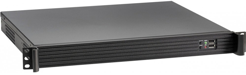 Серверный корпус ExeGate Pro 1U390-01, без БП, Черный детальное изображение - 1