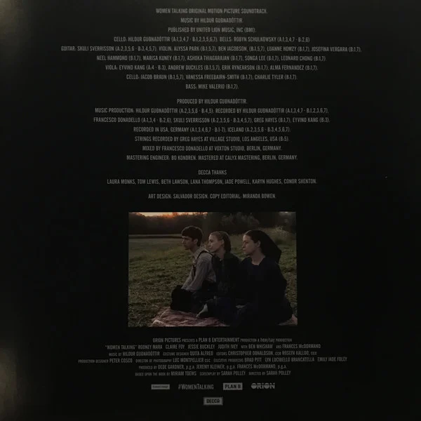 Виниловая пластинка OST Women Talking – Hildur Gudnadottir LP детальное изображение - 4
