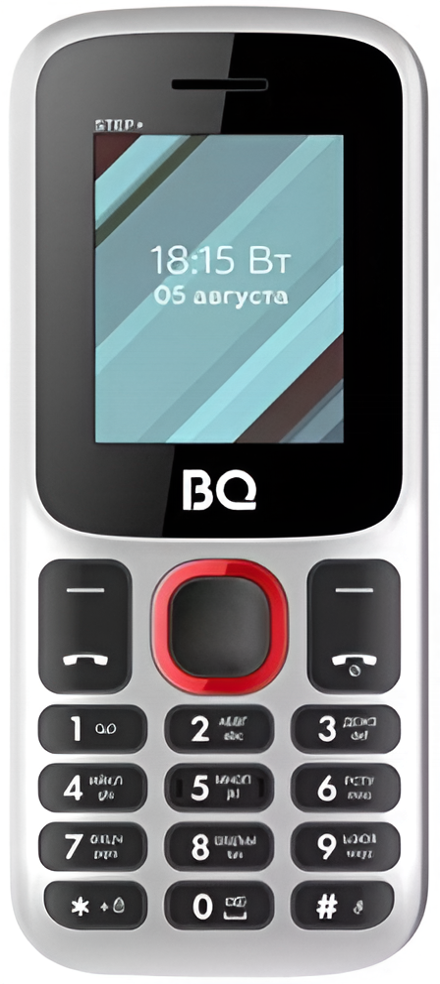 Мобильный телефон BQ 1848 Step+, 32 Мб, Белый/Красный, Dual mini-SIM детальное изображение - 3