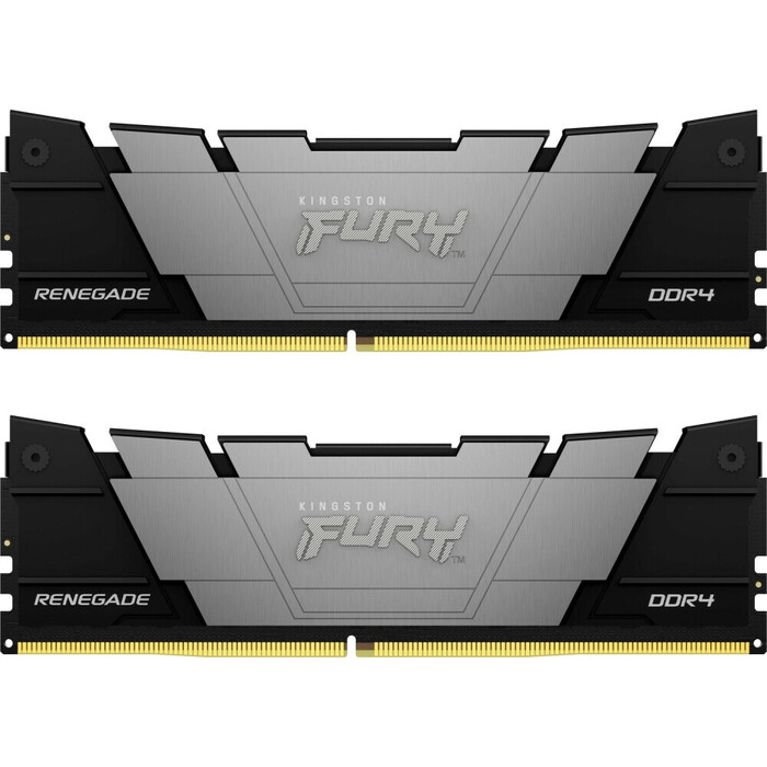 Оперативная память Kingston Fury Renegade Black DDR4 4600MHz, KF446C19RB2K2/16, 2x8 Гб KIT, 16 Гб №1