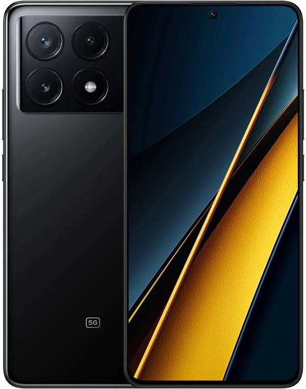 Смартфон Xiaomi POCO X6 Pro 5G 256 ГБ, Черный, Dual nano SIM детальное изображение - 1