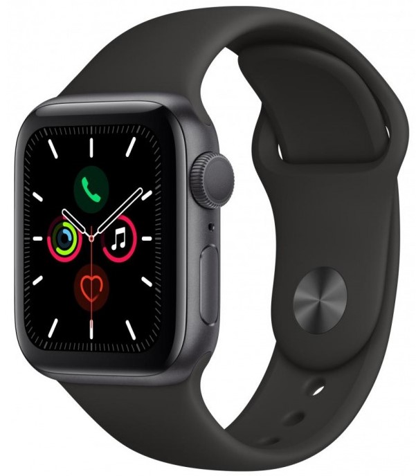 Умные часы Apple Watch Series 5, 40 мм, Серый космос детальное изображение - 1