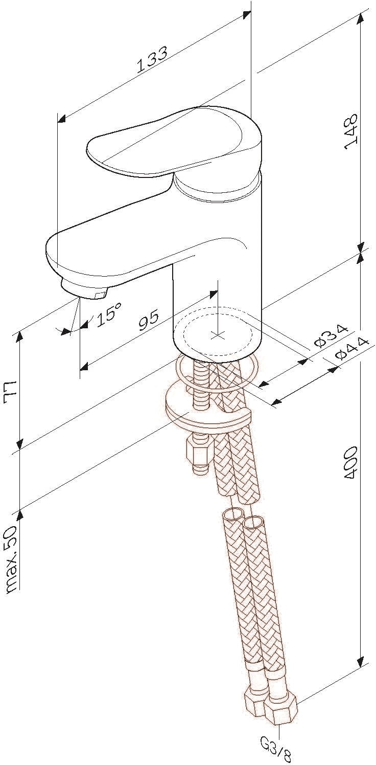 Смеситель AM-PM Sunny F85C02100 детальное изображение - 5