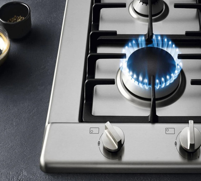 Газовая варочная панель Miele KM 2010, Серебристый №5