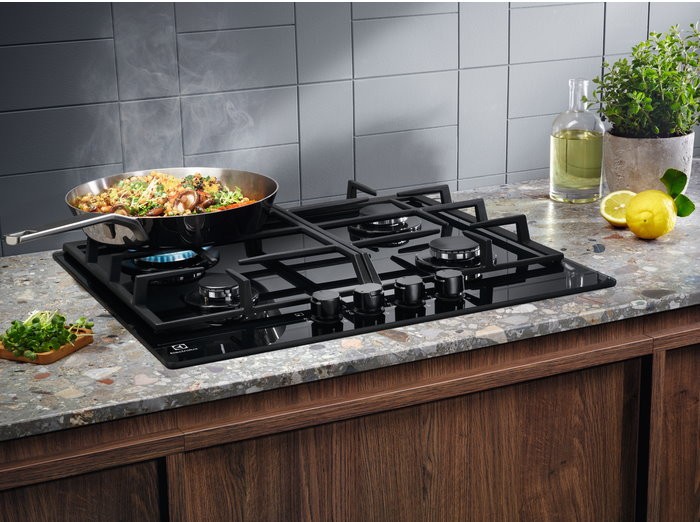 Газовая варочная панель Electrolux GDE 263 YK, Черный детальное изображение - 4